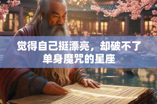 觉得自己挺漂亮，却破不了单身魔咒的星座