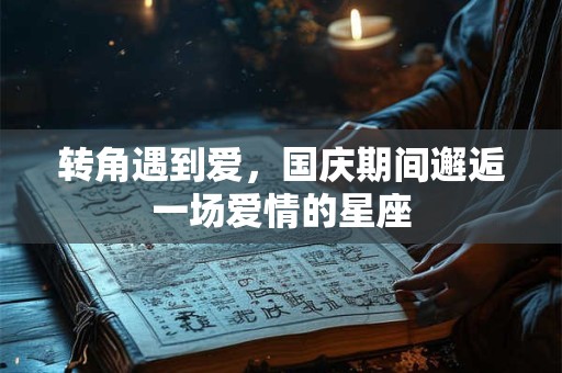 转角遇到爱，国庆期间邂逅一场爱情的星座