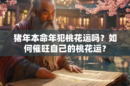猪年本命年犯桃花运吗？如何催旺自己的桃花运？