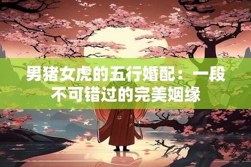男猪女虎的五行婚配：一段不可错过的完美姻缘