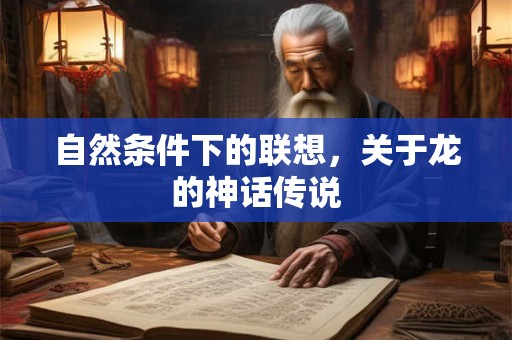 自然条件下的联想，关于龙的神话传说