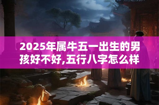2025年属牛五一出生的男孩好不好,五行八字怎么样