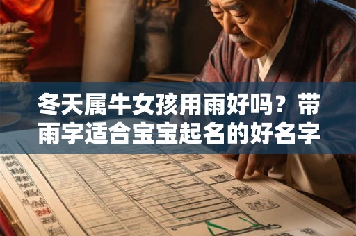 冬天属牛女孩用雨好吗？带雨字适合宝宝起名的好名字