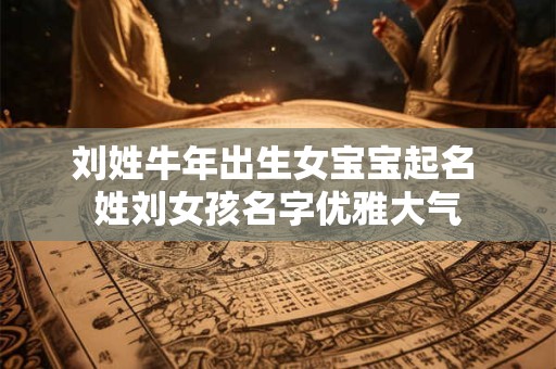 刘姓牛年出生女宝宝起名 姓刘女孩名字优雅大气