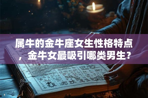 属牛的金牛座女生性格特点，金牛女最吸引哪类男生？