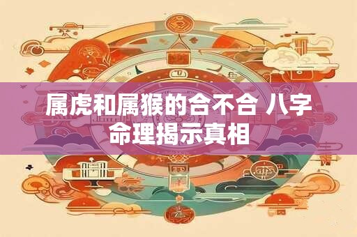 属虎和属猴的合不合 八字命理揭示真相