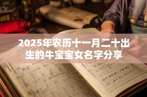2025年农历十一月二十出生的牛宝宝女名字分享