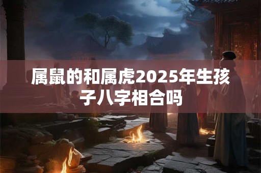 属鼠的和属虎2025年生孩子八字相合吗