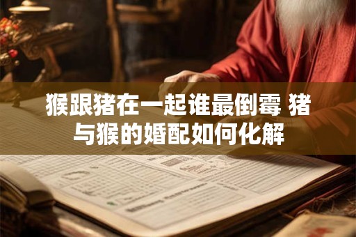 猴跟猪在一起谁最倒霉 猪与猴的婚配如何化解