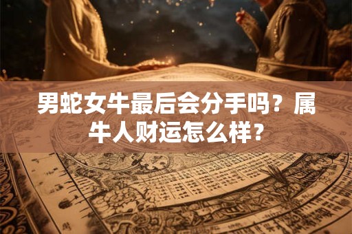 男蛇女牛最后会分手吗？属牛人财运怎么样？