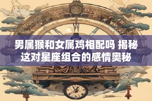 男属猴和女属鸡相配吗 揭秘这对星座组合的感情奥秘