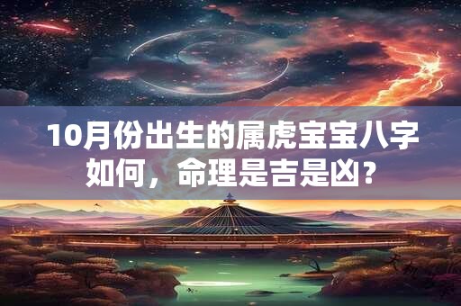 10月份出生的属虎宝宝八字如何，命理是吉是凶？
