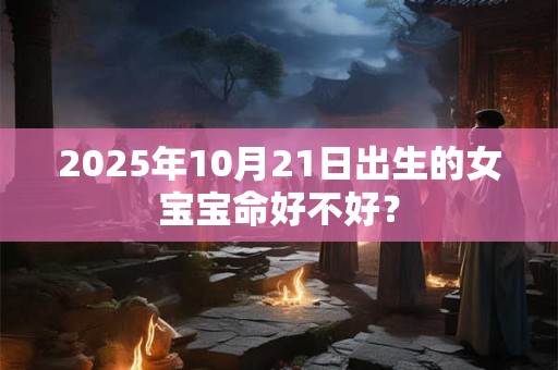 2025年10月21日出生的女宝宝命好不好？