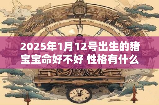 2025年1月12号出生的猪宝宝命好不好 性格有什么特点