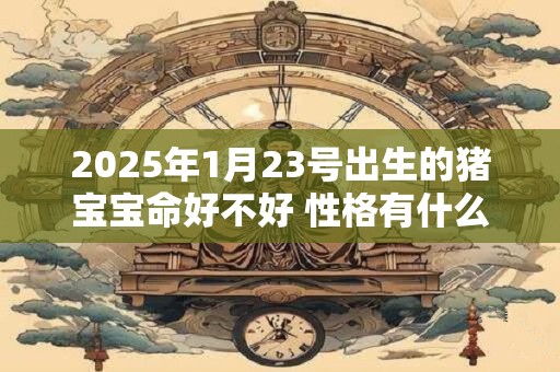 2025年1月23号出生的猪宝宝命好不好 性格有什么特点