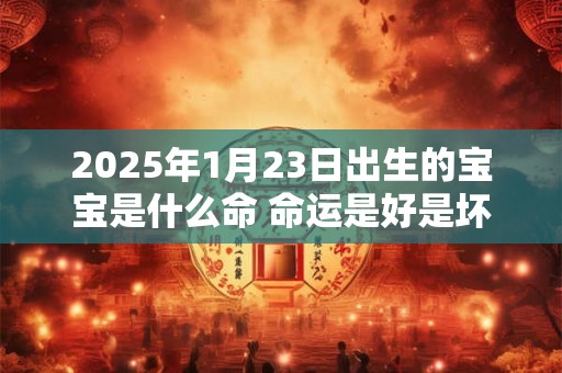 2025年1月23日出生的宝宝是什么命 命运是好是坏