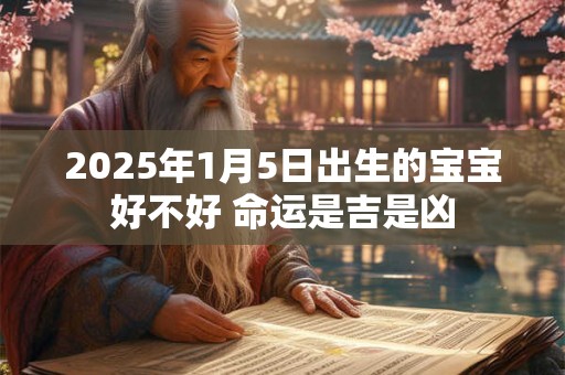 2025年1月5日出生的宝宝好不好 命运是吉是凶