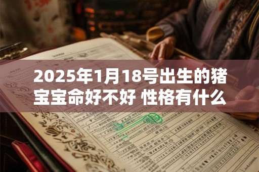 2025年1月18号出生的猪宝宝命好不好 性格有什么特点