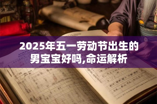 2025年五一劳动节出生的男宝宝好吗,命运解析