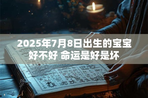 2025年7月8日出生的宝宝好不好 命运是好是坏