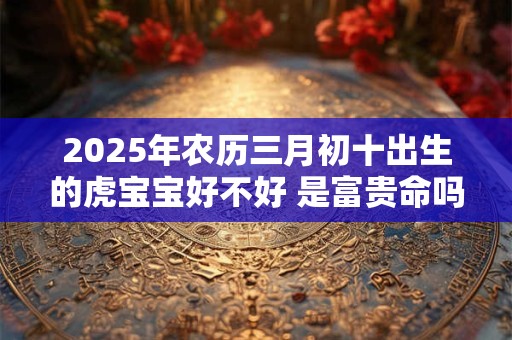 2026年农历三月初十出生的虎宝宝好不好 是富贵命吗