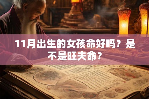 11月出生的女孩命好吗？是不是旺夫命？