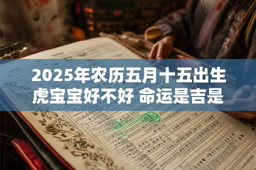 2025年农历五月十五出生虎宝宝好不好 命运是吉是凶