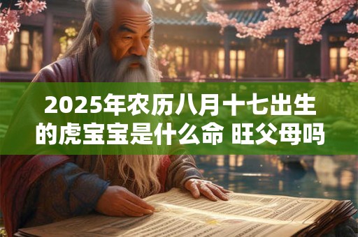 2025年农历八月十七出生的虎宝宝是什么命 旺父母吗