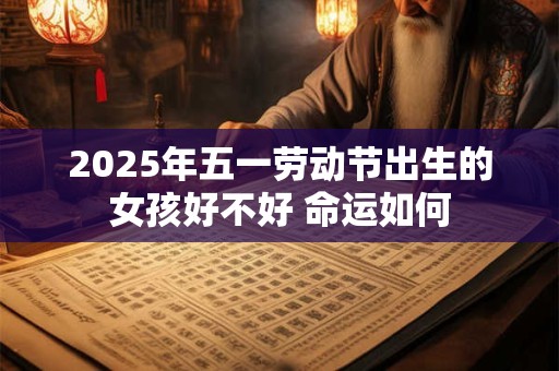 2025年五一劳动节出生的女孩好不好 命运如何