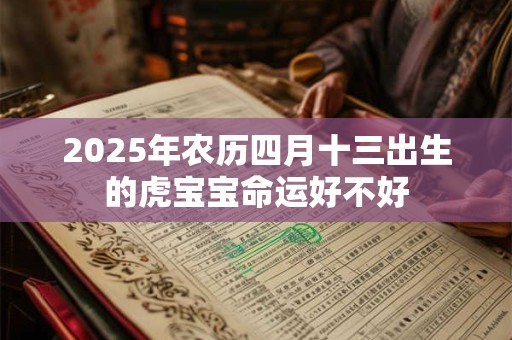 2025年农历四月十三出生的虎宝宝命运好不好
