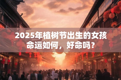 2025年植树节出生的女孩命运如何，好命吗？