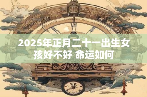 2025年正月二十一出生女孩好不好 命运如何