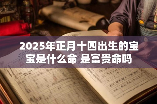 2025年正月十四出生的宝宝是什么命 是富贵命吗