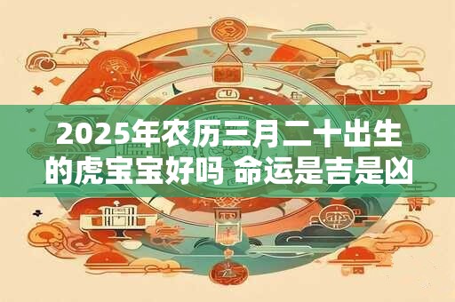2025年农历三月二十出生的虎宝宝好吗 命运是吉是凶