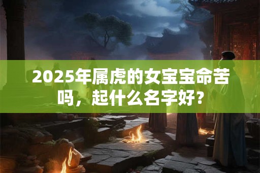 2025年属虎的女宝宝命苦吗，起什么名字好？