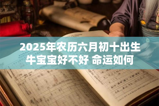 2025年农历六月初十出生牛宝宝好不好 命运如何