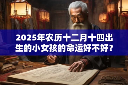 2025年农历十二月十四出生的小女孩的命运好不好？