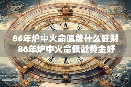 86年炉中火命佩戴什么旺财 86年炉中火命佩戴黄金好吗