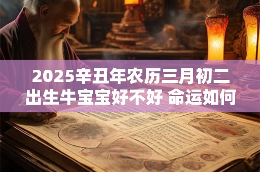 2025辛丑年农历三月初二出生牛宝宝好不好 命运如何