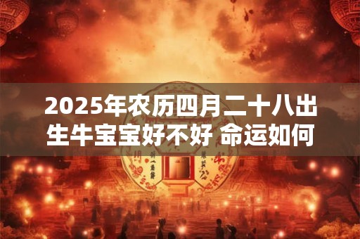 2025年农历四月二十八出生牛宝宝好不好 命运如何