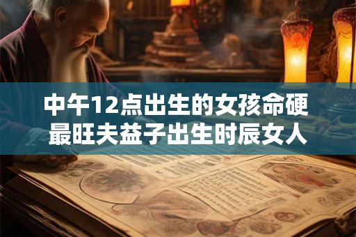 中午12点出生的女孩命硬 最旺夫益子出生时辰女人