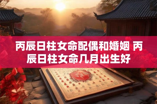 丙辰日柱女命配偶和婚姻 丙辰日柱女命几月出生好