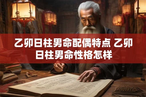 乙卯日柱男命配偶特点 乙卯日柱男命性格怎样