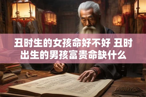 详细阅读:丑时生的女孩命好不好 丑时出生的男孩富贵命缺什么 丑时生的女孩命好不好 丑时出生的男孩富贵命缺什么