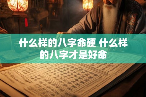 什么样的八字命硬 什么样的八字才是好命