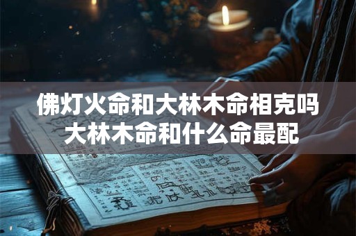 佛灯火命和大林木命相克吗 大林木命和什么命最配