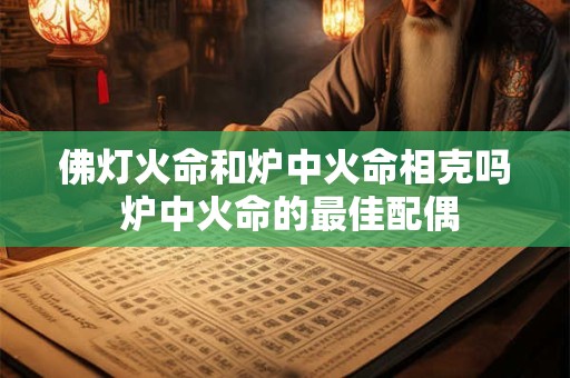 佛灯火命和炉中火命相克吗 炉中火命的最佳配偶
