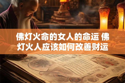 佛灯火命的女人的命运 佛灯火人应该如何改善财运