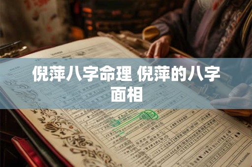 倪萍八字命理 倪萍的八字面相