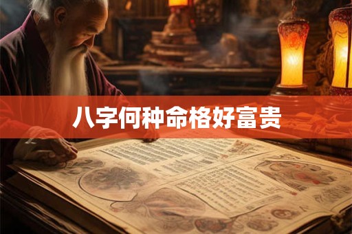 八字何种命格好富贵